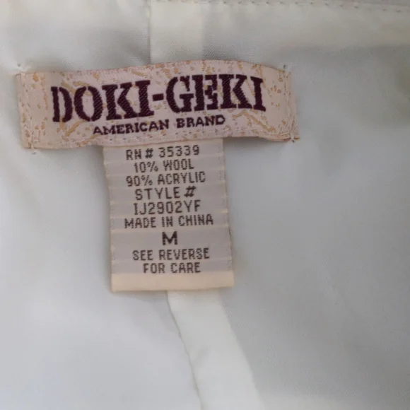 Cream wool coat - Picture 4 of 4